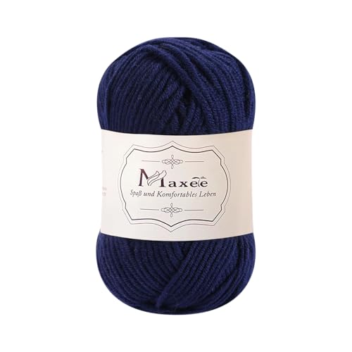 Maxee 50g Handstrickgarn Multicolor, Acryl Garn zum Stricken, Weicher Wolle zum Häkeln und Kunsthandwerk, Hand Knitting Garn zum Häkeln, Schals für Strickanfänger, Erfahrene Stricker Maxee 50g Handstrickgarn Multicolor, Acryl Garn zum Stricken, Weicher Wolle zum Häkeln und Kunsthandwerk, Hand Knitting Garn zum Häkeln, Schals für Strickanfänger, Erfahrene Stricker von Maxee