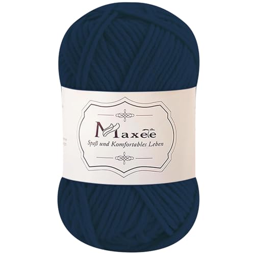 Maxee 50g Handstrickgarn Multicolor, Acryl Garn zum Stricken, Weicher Wolle zum Häkeln und Kunsthandwerk, Hand Knitting Garn zum Häkeln, Schals für Strickanfänger, Erfahrene Stricker Maxee 50g Handstrickgarn Multicolor, Acryl Garn zum Stricken, Weicher Wolle zum Häkeln und Kunsthandwerk, Hand Knitting Garn zum Häkeln, Schals für Strickanfänger, Erfahrene Stricker von Maxee