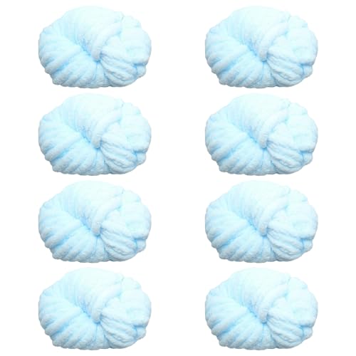 Maxee Dicke Wolle Garn 250g*8 Stuck, Sperrige Armstricken Wolle, Soft Arm Knitting, XXL Grobstrick Weiches Wollgarn, zum Häkeln für Decke, Perfekt zum Weben von Haustier Nest, Decken, Zierkissen Maxee Dicke Wolle Garn 250g*8 Stuck, Sperrige Armstricken Wolle, Soft Arm Knitting, XXL Grobstrick Weiches Wollgarn, zum Häkeln für Decke, Perfekt zum Weben von Haustier Nest, Decken, Zierkissen von Maxee