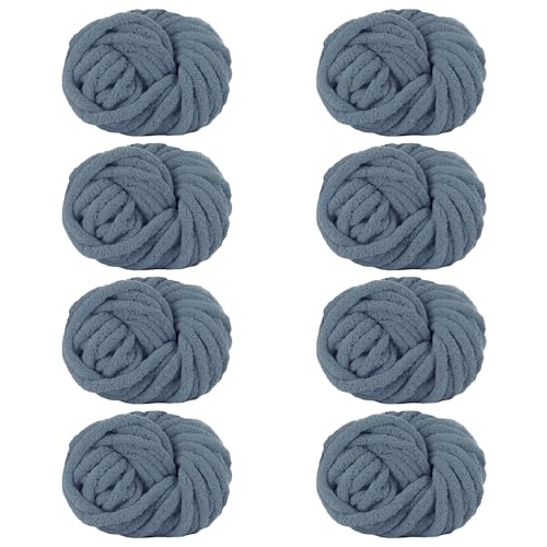 Maxee Dicke Wolle Garn 250g*8 Stuck, Sperrige Armstricken Wolle, Soft Arm Knitting, XXL Grobstrick Weiches Wollgarn, zum Häkeln für Decke, Perfekt zum Weben von Haustier Nest, Decken, Zierkissen Maxee Dicke Wolle Garn 250g*8 Stuck, Sperrige Armstricken Wolle, Soft Arm Knitting, XXL Grobstrick Weiches Wollgarn, zum Häkeln für Decke, Perfekt zum Weben von Haustier Nest, Decken, Zierkissen von Maxee