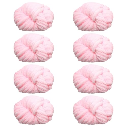 Maxee Dicke Wolle Garn 250g*8 Stuck, Sperrige Armstricken Wolle, Soft Arm Knitting, XXL Grobstrick Weiches Wollgarn, zum Häkeln für Decke, Perfekt zum Weben von Haustier Nest, Decken, Zierkissen Maxee Dicke Wolle Garn 250g*8 Stuck, Sperrige Armstricken Wolle, Soft Arm Knitting, XXL Grobstrick Weiches Wollgarn, zum Häkeln für Decke, Perfekt zum Weben von Haustier Nest, Decken, Zierkissen von Maxee