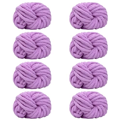 Maxee Dicke Wolle Garn 250g*8 Stuck, Sperrige Armstricken Wolle, Soft Arm Knitting, XXL Grobstrick Weiches Wollgarn, zum Häkeln für Decke, Perfekt zum Weben von Haustier Nest, Decken, Zierkissen Maxee Dicke Wolle Garn 250g*8 Stuck, Sperrige Armstricken Wolle, Soft Arm Knitting, XXL Grobstrick Weiches Wollgarn, zum Häkeln für Decke, Perfekt zum Weben von Haustier Nest, Decken, Zierkissen von Maxee