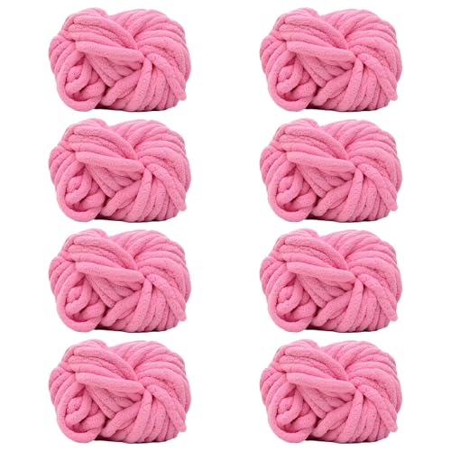 Maxee Dicke Wolle Garn 250g*8 Stuck, Sperrige Armstricken Wolle, Soft Arm Knitting, XXL Grobstrick Weiches Wollgarn, zum Häkeln für Decke, Perfekt zum Weben von Haustier Nest, Decken, Zierkissen Maxee Dicke Wolle Garn 250g*8 Stuck, Sperrige Armstricken Wolle, Soft Arm Knitting, XXL Grobstrick Weiches Wollgarn, zum Häkeln für Decke, Perfekt zum Weben von Haustier Nest, Decken, Zierkissen von Maxee