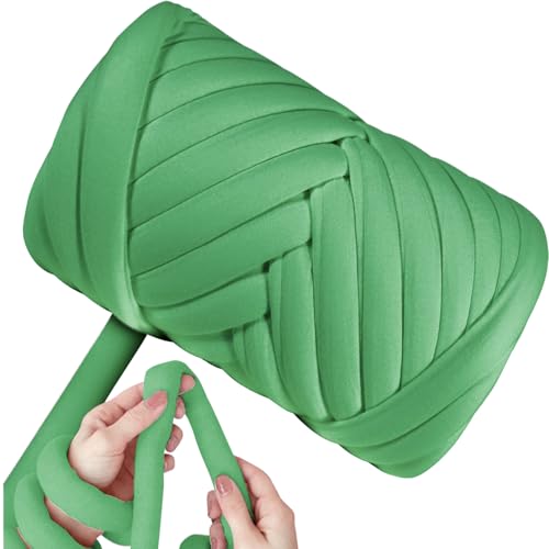 Maxee Dicke Wolle Garn 500g, Chunky XXL Wolle zum Handstricke, Schlauchgarn Armstricken Knitting Wolle, Sperrige Textilgarn zum häkeln für körbe, Decke, Kissen, Rucksack, Haustierkorb-116 Maxee Dicke Wolle Garn 500g, Chunky XXL Wolle zum Handstricke, Schlauchgarn Armstricken Knitting Wolle, Sperrige Textilgarn zum häkeln für körbe, Decke, Kissen, Rucksack, Haustierkorb-116 von Maxee