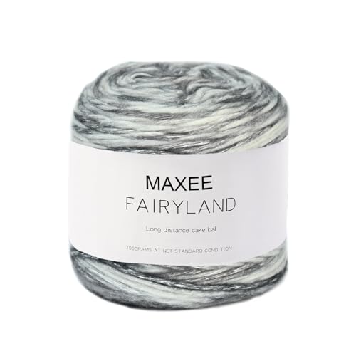 Maxee Farbverlaufsgarn 100g, 220 Mete Cupcakes Bobbel Garn zum Stricken Häkeln, Mehrfarbiges Gradient Häkelgarn, Handstrick Häkeln Baumwollstrickgarn zum DIY Schal Mütze Pullover und Bastel-01 Maxee Farbverlaufsgarn 100g, 220 Mete Cupcakes Bobbel Garn zum Stricken Häkeln, Mehrfarbiges Gradient Häkelgarn, Handstrick Häkeln Baumwollstrickgarn zum DIY Schal Mütze Pullover und Bastel-01 von Maxee