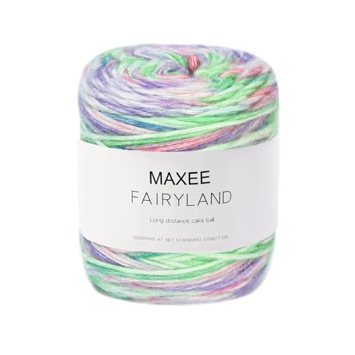 Maxee Farbverlaufsgarn 100g, 220 Mete Cupcakes Bobbel Garn zum Stricken Häkeln, Mehrfarbiges Gradient Häkelgarn, Handstrick Häkeln Baumwollstrickgarn zum DIY Schal Mütze Pullover und Bastel-02 Maxee Farbverlaufsgarn 100g, 220 Mete Cupcakes Bobbel Garn zum Stricken Häkeln, Mehrfarbiges Gradient Häkelgarn, Handstrick Häkeln Baumwollstrickgarn zum DIY Schal Mütze Pullover und Bastel-02 von Maxee