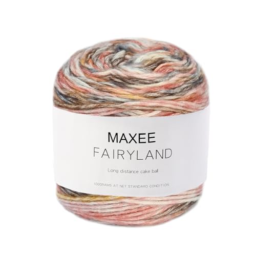 Maxee Farbverlaufsgarn 100g, 220 Mete Cupcakes Bobbel Garn zum Stricken Häkeln, Mehrfarbiges Gradient Häkelgarn, Handstrick Häkeln Baumwollstrickgarn zum DIY Schal Mütze Pullover und Bastel-04 Maxee Farbverlaufsgarn 100g, 220 Mete Cupcakes Bobbel Garn zum Stricken Häkeln, Mehrfarbiges Gradient Häkelgarn, Handstrick Häkeln Baumwollstrickgarn zum DIY Schal Mütze Pullover und Bastel-04 von Maxee