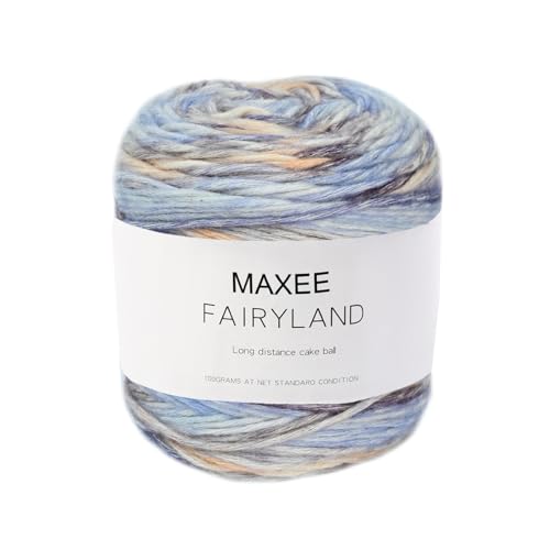 Maxee Farbverlaufsgarn 100g, 220 Mete Cupcakes Bobbel Garn zum Stricken Häkeln, Mehrfarbiges Gradient Häkelgarn, Handstrick Häkeln Baumwollstrickgarn zum DIY Schal Mütze Pullover und Bastel-05 Maxee Farbverlaufsgarn 100g, 220 Mete Cupcakes Bobbel Garn zum Stricken Häkeln, Mehrfarbiges Gradient Häkelgarn, Handstrick Häkeln Baumwollstrickgarn zum DIY Schal Mütze Pullover und Bastel-05 von Maxee