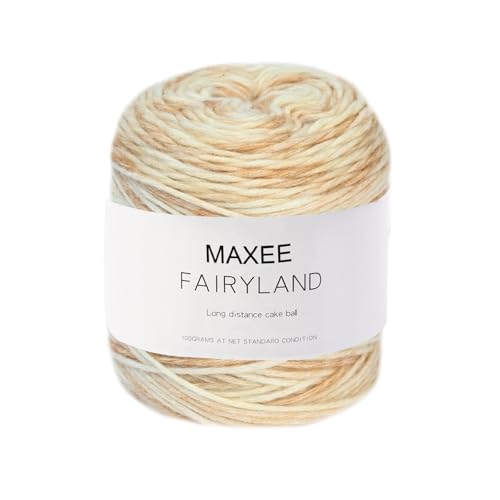 Maxee Farbverlaufsgarn 100g, 220 Mete Cupcakes Bobbel Garn zum Stricken Häkeln, Mehrfarbiges Gradient Häkelgarn, Handstrick Häkeln Baumwollstrickgarn zum DIY Schal Mütze Pullover und Bastel-06 Maxee Farbverlaufsgarn 100g, 220 Mete Cupcakes Bobbel Garn zum Stricken Häkeln, Mehrfarbiges Gradient Häkelgarn, Handstrick Häkeln Baumwollstrickgarn zum DIY Schal Mütze Pullover und Bastel-06 von Maxee