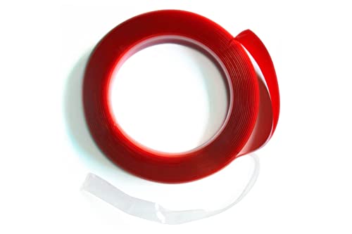 Maximex Power-Tape 2er-Set 3m lang, Doppelseitiges Klebeband Extra Stark, Robustes Klebeband Transparent für nahezu alle Materialien, Enorme Klebekraft, Einsatztemperatur -40 bis 120ºC von Maximex