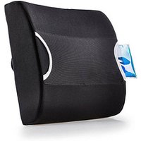 Maximex Rückenstütze für Bürostuhl verstellbar schwarz für Bürostühle von Maximex