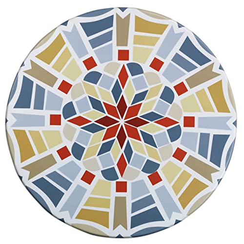 Maximex Spann-Tischdecke in Mosaikoptik - Spann-Tischtuch wetterbeständig für Küche, Esszimmer, Garten, Balkon oder Camping, Polyvinylchlorid, 70-86 x 70-86 cm, Mehrfarbig Maximex Spann-Tischdecke in Mosaikoptik - Spann-Tischtuch wetterbeständig für Küche, Esszimmer, Garten, Balkon oder Camping, Polyvinylchlorid, 70-86 x 70-86 cm, Mehrfarbig von Maximex