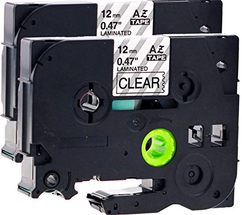 2x Schriftbandkassette für Brother TZe-131 schwarz auf transparent 12mm breit x 8m lang laminiert geeignet für Brother P-Touch 1000W 1010 1090 1830VP 2030VP 2100VP 2430PC 2470 2730VP 7100VP 7600VP H100R H105WB H150WB H300 D200VP D400 D600VP P750W und andere P-Touch Geräte kompatibel zu TZE-131 2x Schriftbandkassette für Brother TZe-131 schwarz auf transparent 12mm breit x 8m lang laminiert geeignet für Brother P-Touch 1000W 1010 1090 1830VP 2030VP 2100VP 2430PC 2470 2730VP 7100VP 7600VP H100R H105WB H150WB H300 D200VP D400 D600VP P750W und andere P-Touch Geräte kompatibel zu TZE-131 von Maximustrade