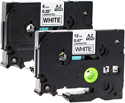 2x Schriftbandkassette für Brother TZe-221 9mm und TZe-231 12mm schwarz auf weiß 8m lang laminiert kompatibel zu TZe-221 und TZe-231 2x Schriftbandkassette für Brother TZe-221 9mm und TZe-231 12mm schwarz auf weiß 8m lang laminiert kompatibel zu TZe-221 und TZe-231 von Maximustrade