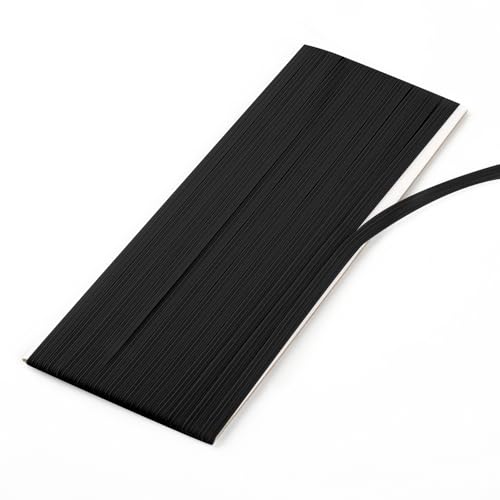 Gummiband Schwarz 6mm Breit, 5m Gummibänder zum Nähen, Starke Flaches Gummilitze, Elastisches Band für Haushalt DIY Handwerk Stoffe zum Nahen Gummiband Schwarz 6mm Breit, 5m Gummibänder zum Nähen, Starke Flaches Gummilitze, Elastisches Band für Haushalt DIY Handwerk Stoffe zum Nahen von Maxmoc
