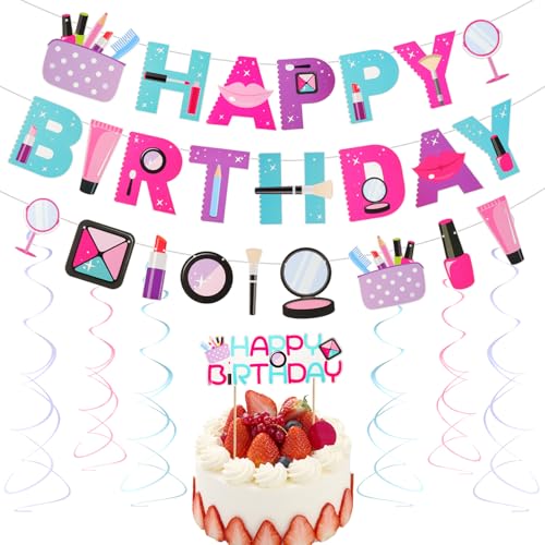 Maxqzin 31 Stück Make-up Geburtstag Party Dekorationen Spa Party Dekorationen Make-up Geburtstag Party Supplies Spa Motto Geburtstag Dekoration für Frauen Spa Geburtstag Party Supplies Make-up Thema Maxqzin 31 Stück Make-up Geburtstag Party Dekorationen Spa Party Dekorationen Make-up Geburtstag Party Supplies Spa Motto Geburtstag Dekoration für Frauen Spa Geburtstag Party Supplies Make-up Thema von Maxqzin