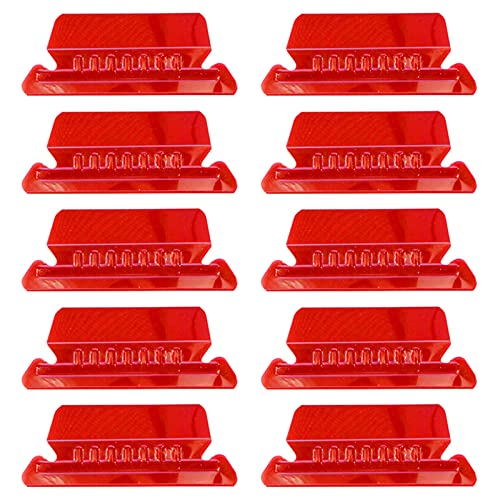 10 x Hängeordner-Tabs, einführbare Registerkarten zum Aufhängen von Ordnern, 5,1 cm, Registerkarten und Einlagen, Bürobedarf von Maxtonser