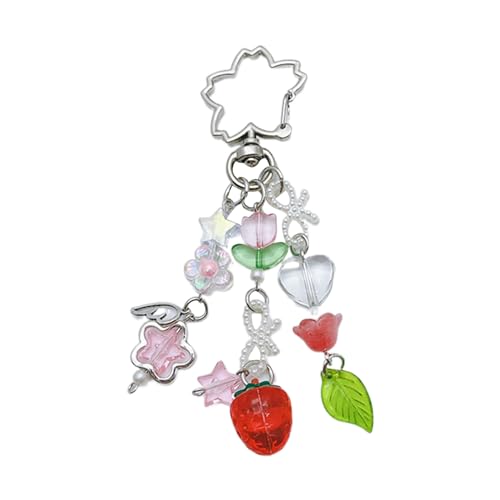 Maxtonser Bunte Handykette, handgefertigter Handy-Schmuck, trendiger Taschenanhänger, Taschenanhänger, Handy-Schlüsselband, tolles Geschenk für Frauen und Mädchen Maxtonser Bunte Handykette, handgefertigter Handy-Schmuck, trendiger Taschenanhänger, Taschenanhänger, Handy-Schlüsselband, tolles Geschenk für Frauen und Mädchen von Maxtonser