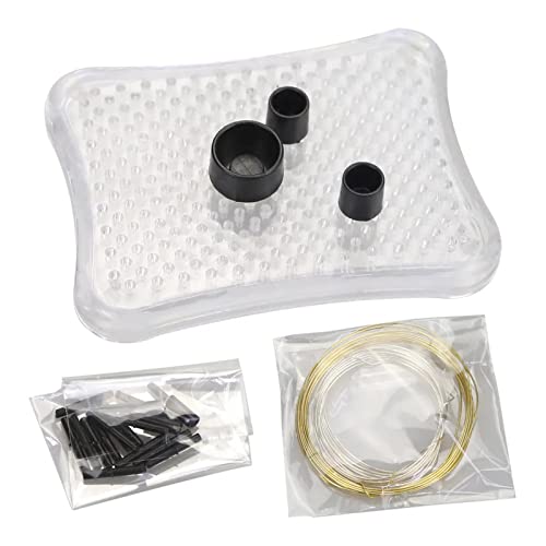 Maxtonser Draht-Vorrichtungs-Set mit Schmuck-Basteldraht und Heringen, Schmuckherstellungswerkzeug für Anfänger, Damen, Herren Maxtonser Draht-Vorrichtungs-Set mit Schmuck-Basteldraht und Heringen, Schmuckherstellungswerkzeug für Anfänger, Damen, Herren von Maxtonser