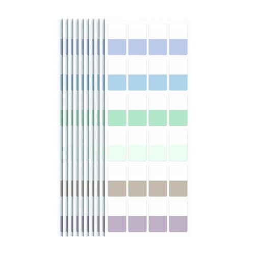 Maxtonser Haftnotizen, Seitenmarker, praktische Lese-Tabs, selbstklebende Klebe-Tabs für Bücher, Lesezeichen, Ordner, 10 Stück Maxtonser Haftnotizen, Seitenmarker, praktische Lese-Tabs, selbstklebende Klebe-Tabs für Bücher, Lesezeichen, Ordner, 10 Stück von Maxtonser