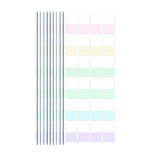 Maxtonser Haftnotizen, Seitenmarker, praktische Lese-Tabs, selbstklebende Klebe-Tabs für Bücher, Lesezeichen, Ordner, 10 Stück Maxtonser Haftnotizen, Seitenmarker, praktische Lese-Tabs, selbstklebende Klebe-Tabs für Bücher, Lesezeichen, Ordner, 10 Stück von Maxtonser