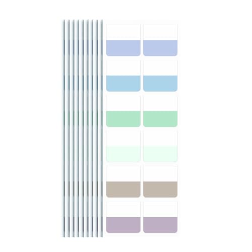 Maxtonser Haftnotizen, Seitenmarker, praktische Lese-Tabs, selbstklebende Klebe-Tabs für Bücher, Lesezeichen, Ordner, 10 Stück Maxtonser Haftnotizen, Seitenmarker, praktische Lese-Tabs, selbstklebende Klebe-Tabs für Bücher, Lesezeichen, Ordner, 10 Stück von Maxtonser
