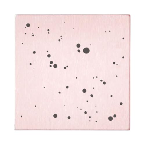 May and Berry Holzstempel - Punkte, 45x45mm, Rosa May and Berry Holzstempel - Punkte, 45x45mm, Rosa von May and Berry