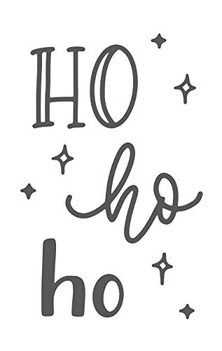May and Berry Holzstempel - Spruch "HO ho ho" 35x55mm von May and Berry