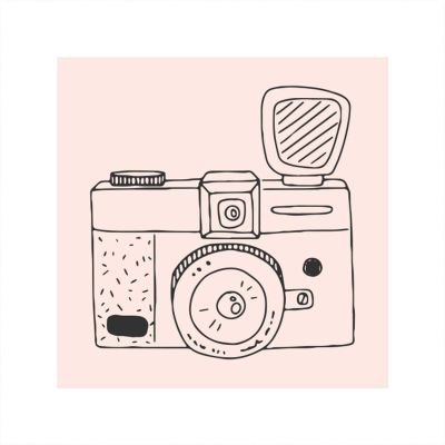 Stempel Fotoapparat 45x45mm von May&Berry