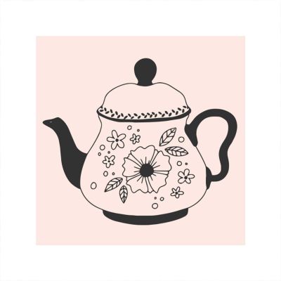 Stempel Teekanne nude 45x45mm Stempel Teekanne nude 45x45mm von May&Berry