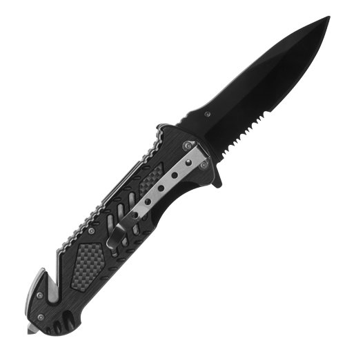 May Outdoor Survival Taschenmesser - Klapp-Messer - Edelstahl May Outdoor Survival Taschenmesser - Klapp-Messer - Edelstahl von May