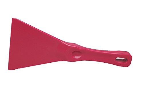 Maya Professional Tools 15109-3 Spachtel, Plastik, FBK/Lebensmittelhygiene, 110 mm x 250 mm, Rot von Maya