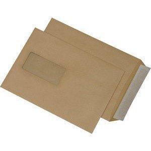 1000 Versandtaschen C5 162x229 mm HK mit Fenster envelope braun 1000 Versandtaschen C5 162x229 mm HK mit Fenster envelope braun von Mayer Kuvert