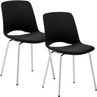 2 Mayer Besucherstühle 2521_01 schwarz Kunststoff 2 Mayer Besucherstühle 2521_01 schwarz Kunststoff von Mayer
