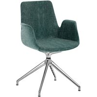 Mayer Besuchersessel myHELIOS petrol Aluminium poliert Stoff Mayer Besuchersessel myHELIOS petrol Aluminium poliert Stoff von Mayer