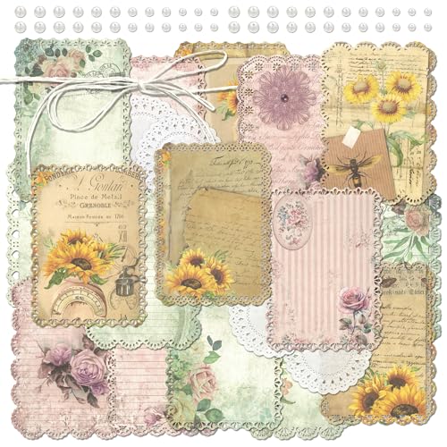 3 Packungen Vintage-Papier-Spitzenausschnitte, Spitzenpapier, Blumenmuster, einseitig gestanztes Dekorpapier, Retro-Papier für Kartenherstellung, Kunst und Handwerk, Collage, Geschenkverpackung(Joyce) 3 Packungen Vintage-Papier-Spitzenausschnitte, Spitzenpapier, Blumenmuster, einseitig gestanztes Dekorpapier, Retro-Papier für Kartenherstellung, Kunst und Handwerk, Collage, Geschenkverpackung(Joyce) von Mayplous