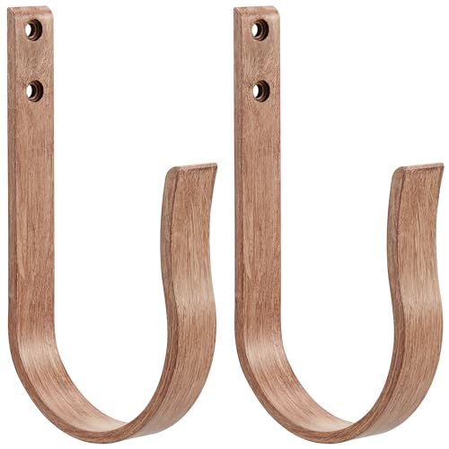 Mayrhyme Raffhalter aus massivem Aluminium, zur Wandmontage, Raffhalter und Haken, U-förmige Vorhanghalter, elegante Raffhalter für Vorhänge, 2 Stück Mayrhyme Raffhalter aus massivem Aluminium, zur Wandmontage, Raffhalter und Haken, U-förmige Vorhanghalter, elegante Raffhalter für Vorhänge, 2 Stück von Mayrhyme