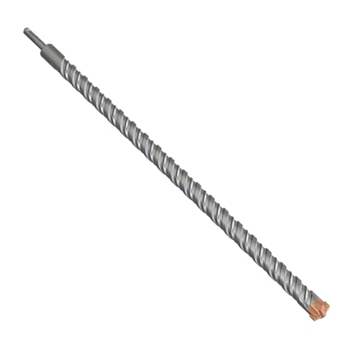 Maysay SDS Plus Hammerbohrer 16x600mm mit 4 HartmetallschneidenProfessioneller Betonbohrer für Stein, Beton, Holz, Ziegel und Fliesen Maysay SDS Plus Hammerbohrer 16x600mm mit 4 HartmetallschneidenProfessioneller Betonbohrer für Stein, Beton, Holz, Ziegel und Fliesen von Maysay