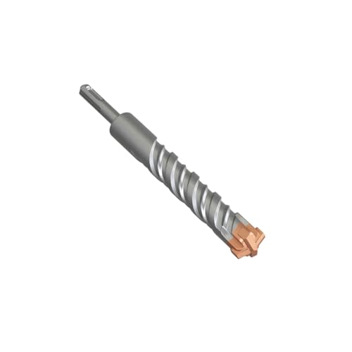 Maysay SDS Plus Hammerbohrer 25x210mm mit 4 HartmetallschneidenProfessioneller Betonbohrer für Stein, Beton, Holz, Ziegel und Fliesen von Maysay