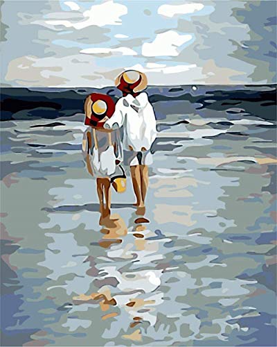 Maysurban Malen Nach Zahlen Erwachsene mit Pinsel und Acrylfarben, Flammenloses Ölgemälde-Set als Geschenk für Kinder und Erwachsene, 40 X 50 cm ohne Rahmen Maysurban Malen Nach Zahlen Erwachsene mit Pinsel und Acrylfarben, Flammenloses Ölgemälde-Set als Geschenk für Kinder und Erwachsene, 40 X 50 cm ohne Rahmen von Maysurban