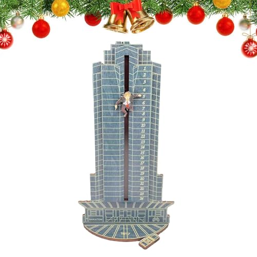 Adventskalender Countdown Weihnachten | Schreibtischkalender aus Holz, Dekoration, Hans Gruber fällt von der Plaza, harter Adventskalender, Countdown-Kalender für Zimmer Adventskalender Countdown Weihnachten | Schreibtischkalender aus Holz, Dekoration, Hans Gruber fällt von der Plaza, harter Adventskalender, Countdown-Kalender für Zimmer von Mbiyhgta
