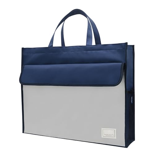 Dateispeicherbeutel | TOTE -Dokument -Beutel -Datei -Tasche mit Handle, Einkaufshalter -Lagerorganisator mit großer Kapazitätseinrichtungen für Notizbücher, Stifte, Tickets, von Mbiyhgta