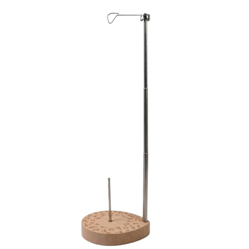 Einfacher Kegelrollenhalter, Einzelfadenspulenhalter, höhenverstellbarer konischer Garnhalter von 6,3 bis 15,5 Zoll. Dieser Rollenständer besteht aus einer Holzbasis, eine Vergangenheit Einfacher Kegelrollenhalter, Einzelfadenspulenhalter, höhenverstellbarer konischer Garnhalter von 6,3 bis 15,5 Zoll. Dieser Rollenständer besteht aus einer Holzbasis, eine Vergangenheit von Mbiyhgta