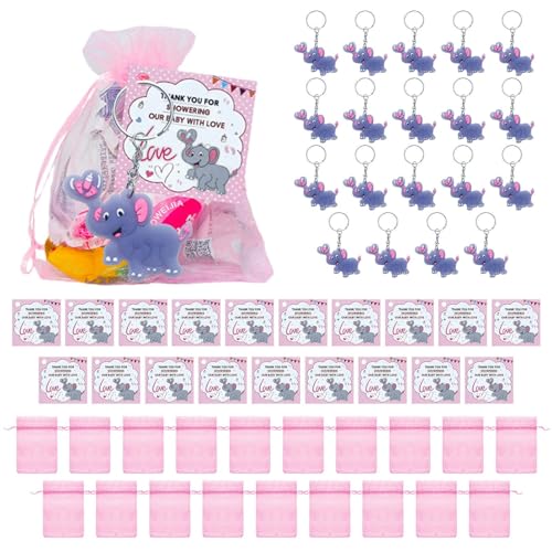 Gender enthüllen Schlüsselanschlüsse - Party -Gefälligkeiten, danke Tags | Organza -Taschen mit Geburtstagstauftaufsets, Mädchenfeier Accessoires und Geschenkartikel für besondere Anlässe und V von Mbiyhgta