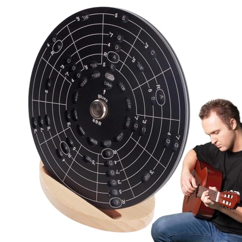 Gitarrenscheibe mit fünftem Rad, Gitarrenmelodie-Werkzeug | Metall-Melodie-Werkzeug | Musik-Stimmrad für Gitarre, Melodie-Schulbedarf, präzise Aluminiumlegierung für m Gitarrenscheibe mit fünftem Rad, Gitarrenmelodie-Werkzeug | Metall-Melodie-Werkzeug | Musik-Stimmrad für Gitarre, Melodie-Schulbedarf, präzise Aluminiumlegierung für m von Mbiyhgta