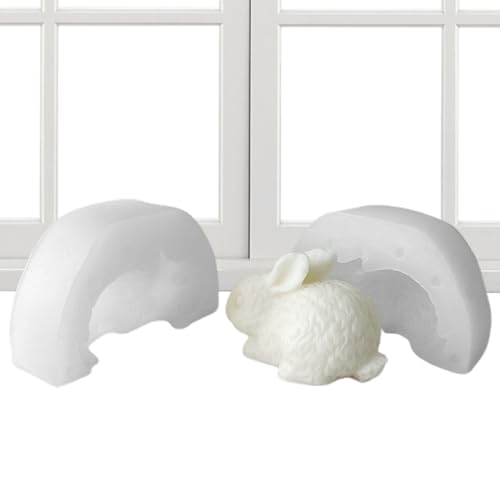 Kaninchenharzformen - Kerzenhalterform, Osterhasen Silikon | Harzformen Silikon -Epoxidharz -Kit Seifen Kerze Gips, Aromatherapie Form Rabbit Ostern für Decorative Ornamente Kunst Kaninchenharzformen - Kerzenhalterform, Osterhasen Silikon | Harzformen Silikon -Epoxidharz -Kit Seifen Kerze Gips, Aromatherapie Form Rabbit Ostern für Decorative Ornamente Kunst von Mbiyhgta