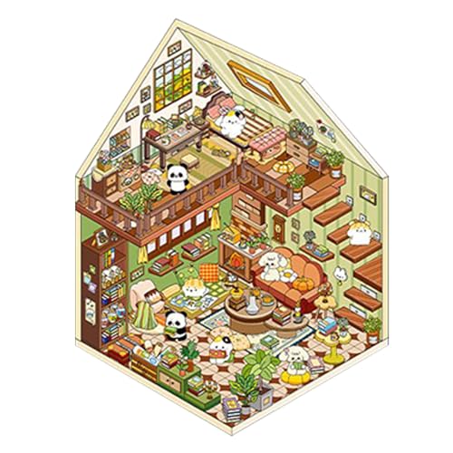 Mbiyhgta Klebebuch, 3D-Miniaturaufkleber, Erstellen Sie Aufkleber für die Szene Ihres Zimmers | Scrapbooking Handwerk für Rettungsstress Mbiyhgta Klebebuch, 3D-Miniaturaufkleber, Erstellen Sie Aufkleber für die Szene Ihres Zimmers | Scrapbooking Handwerk für Rettungsstress von Mbiyhgta