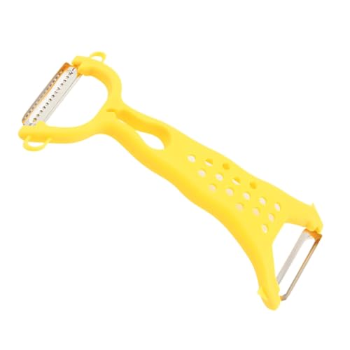Mbiyhgta Obstschäler, Küchenschäler, Slicer mit doppeltem Kopf, tragbar | Leichter Haushaltsschäler mit ergonomischem Griff für Kartoffeln, Obst und Gemüse von Mbiyhgta