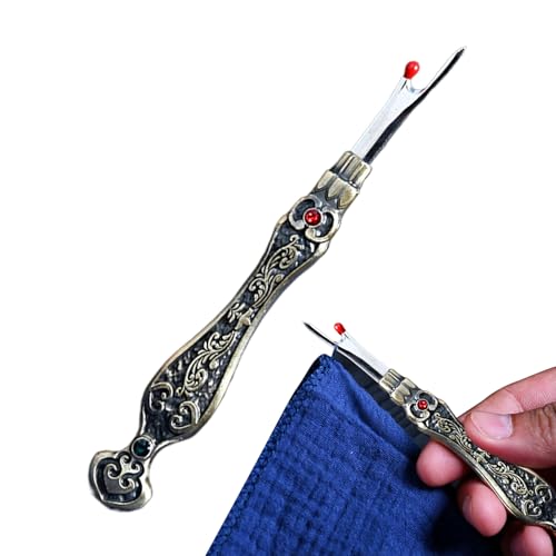Mbiyhgta Vintage Naht Ripper, Nähen Nahtfadenentferner, Stickerei Naht Ripper, Ergonomischer Nähnadelentferner, Vintage Nähen Nahtfadenentferner, Retro-Nähen für Stoff, Papier und Faden, 4,53 Zoll Mbiyhgta Vintage Naht Ripper, Nähen Nahtfadenentferner, Stickerei Naht Ripper, Ergonomischer Nähnadelentferner, Vintage Nähen Nahtfadenentferner, Retro-Nähen für Stoff, Papier und Faden, 4,53 Zoll von Mbiyhgta
