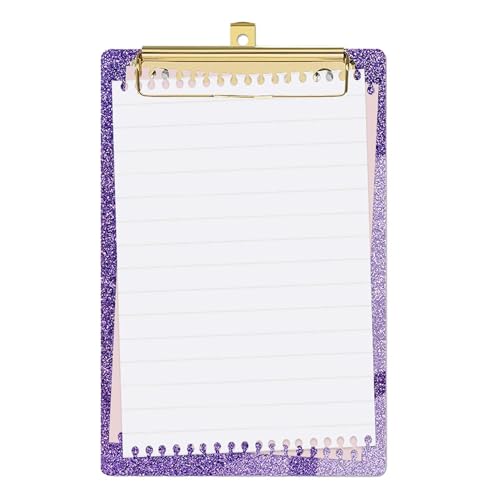 Niedlicher Briefbeschwerer, glitzernder Aufbewahrungsbehälter | Briefbeschwerer mit Pailletten, Briefgröße, tragbar, schick, niedriges Profil, mit goldenem Clip, für Zimmer Niedlicher Briefbeschwerer, glitzernder Aufbewahrungsbehälter | Briefbeschwerer mit Pailletten, Briefgröße, tragbar, schick, niedriges Profil, mit goldenem Clip, für Zimmer von Mbiyhgta